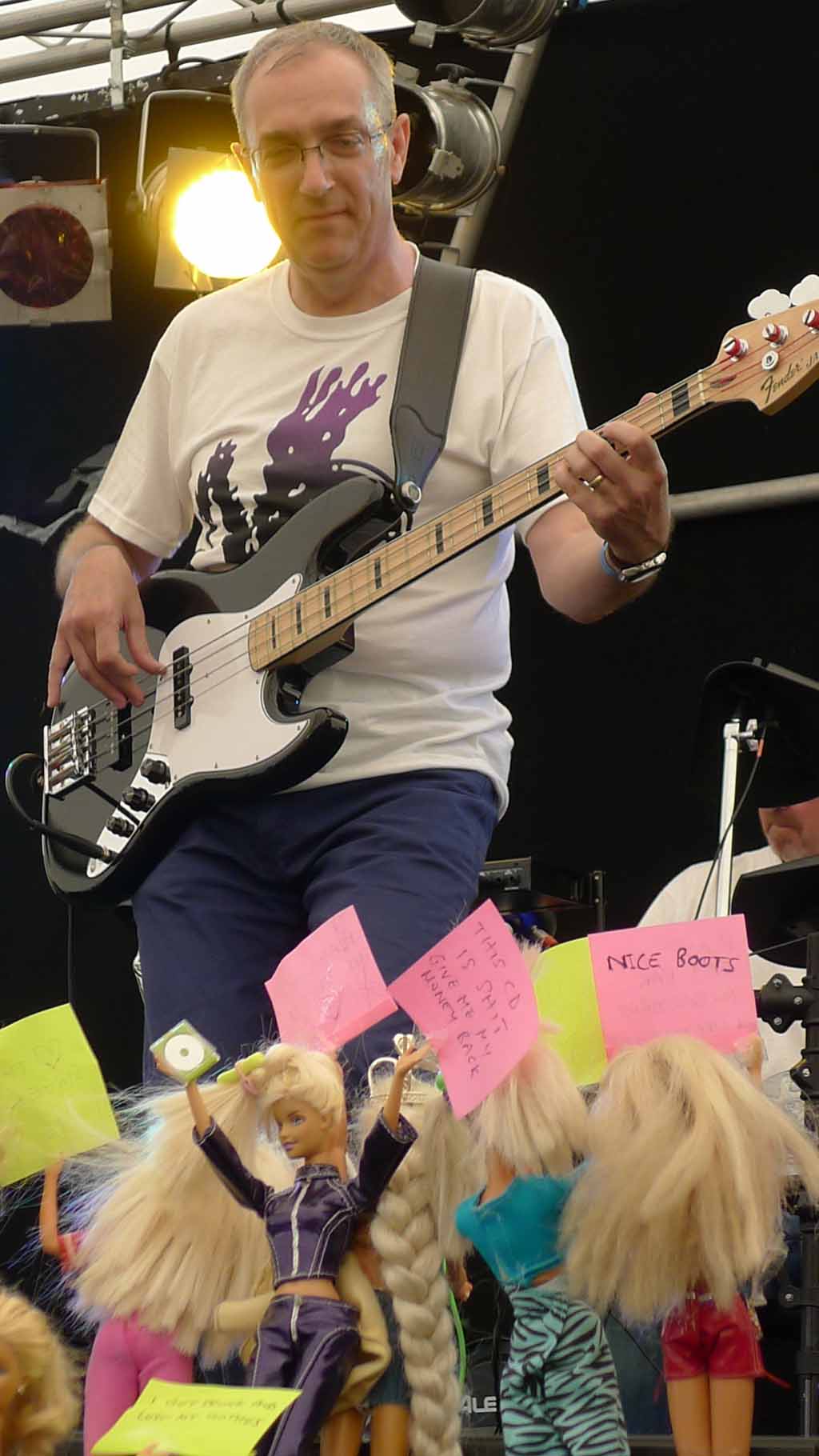 Steve Watts Bass Exhibit A Cambridge Rock Festival 2012 